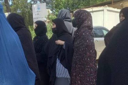 اعتراض زنان در هرات نسبت به تصمیم کوچ‌اجباری شان از سوی گروه طالبان