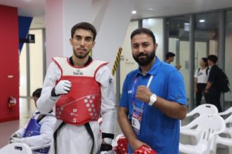 محسن رضایی، تکواندوکار افغانستان به مدال برونز بازی‌های آسیایی دست یافت