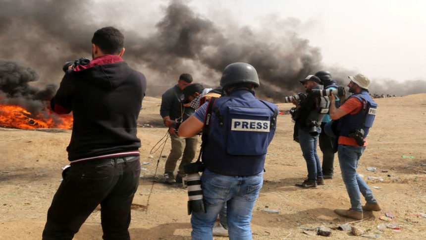 حملات اسراییل؛ جان‌باختن ۳۴ خبرنگار در غزه
